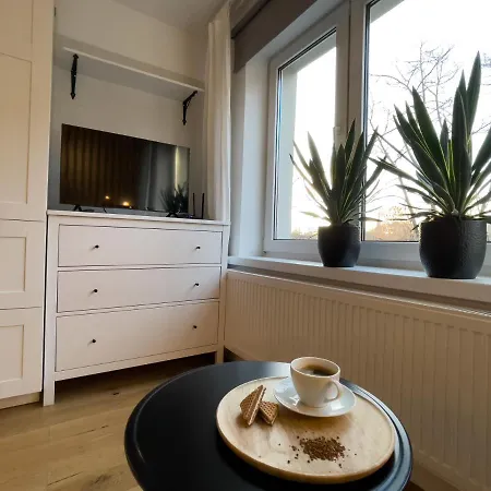 Urban Apartments Studio No 4A - Air Condition - Garden - Free Parking Chorzów