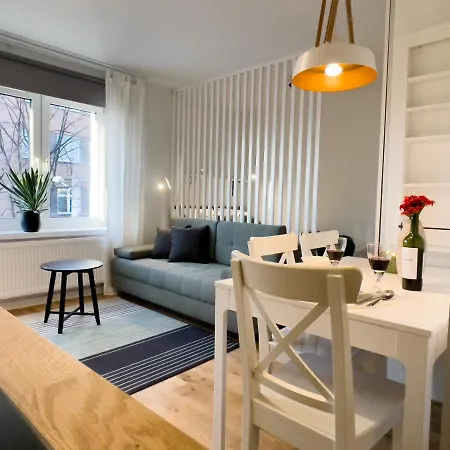 Urban Apartments Studio No 4A - Air Condition - Garden - Free Parking Chorzów